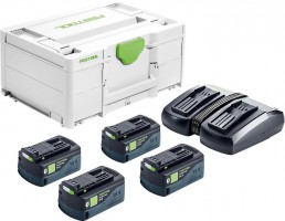 Festool 577710 SYS 18V 4x5,0/TCL 6 DUO Energy Set £499.00